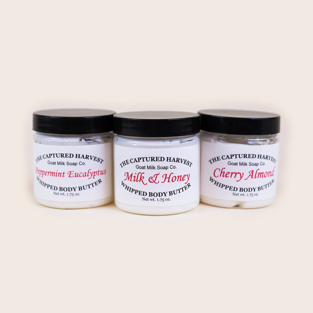 Goat Milk Whipped Body Butters